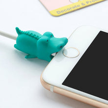Load image into Gallery viewer, Animal Cable Bite Protector Winder Cute Cartoon Cover Protect Case Wire Organizer Holder For IPhone Huawei Earphone cable
