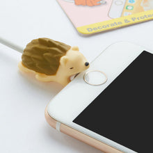 Load image into Gallery viewer, Animal Cable Bite Protector Winder Cute Cartoon Cover Protect Case Wire Organizer Holder For IPhone Huawei Earphone cable
