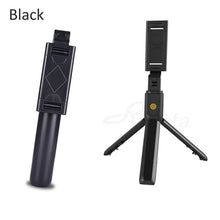 Load image into Gallery viewer, 3 in 1 Wireless Bluetooth Selfie Stick for iphone/Android/Huawei Foldable Handheld Monopod Shutter Remote Extendable Mini Tripod

