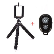 Load image into Gallery viewer, Mobile Phone Holder Flexible Octopus Tripod Bracket for Mobile Phone Camera Selfie Stand Monopod Support Photo Remote Control
