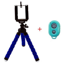 Load image into Gallery viewer, Mobile Phone Holder Flexible Octopus Tripod Bracket for Mobile Phone Camera Selfie Stand Monopod Support Photo Remote Control
