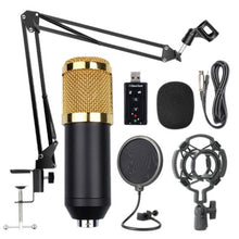 Load image into Gallery viewer, Bm800 Professional Suspension Microphone Kit Studio Live Stream Broadcasting Recording Condenser Microphone Set
