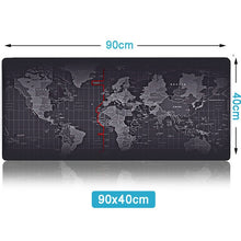 Load image into Gallery viewer, ZUOYA Hot Sell Extra Large Mouse Pad Old World Map Gaming Mousepad Anti-slip Natural Rubber with Locking Edge Gaming Mouse Mat
