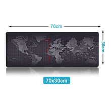 Load image into Gallery viewer, ZUOYA Hot Sell Extra Large Mouse Pad Old World Map Gaming Mousepad Anti-slip Natural Rubber with Locking Edge Gaming Mouse Mat
