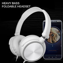 Load image into Gallery viewer, New HD Sound Wired Headphones Over Ear Headsets Bass HiFi Sound Music Stereo Earphone Flexible Adjustable Headset
