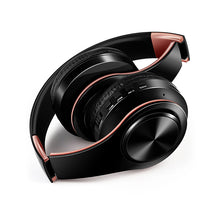 Load image into Gallery viewer, Men gift Gold Wireless headphones Bluetooth earphone Stero headset with Build-in MIC with 3.5mm jack for Xiaomi Samsung IPHONE

