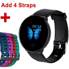 Load image into Gallery viewer, DOOLNNG 2020 D19 Smart Watch women Heart Rate Blood Pressure Health SmartWatch Men Bluetooth Watch Wristband Fitness Tracker
