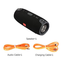 Load image into Gallery viewer, Big Power 40W Bluetooth Speaker FM Radio Waterproof Portable Column Super Bass Stereo Subwoofer Comuter PC sound box BT AUX TF
