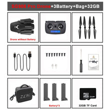 Load image into Gallery viewer, Drone SG906 / SG906 Pro with GPS 4K 5G WIFI 2-axis gimbal Dual camera professional ESC 50X Zoom Brushless Quadcopter RC Dron
