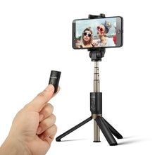 Load image into Gallery viewer, BlitzWolf BS3 Wireless bluetooth Selfie Stick Mini Tripod Extendable Foldable Monopod For iPhone For Samsung Xiaomi Huawei Phone
