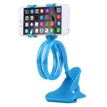Load image into Gallery viewer, New Universal Flexible Holder Arm Lazy Mobile Phone Gooseneck Stand Holder Stents Flexible Bed Desk Table Clip Bracket for Phone
