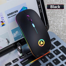 Load image into Gallery viewer, Wireless Mouse Rechargeable Silent Mouse 2.4GHz USB Optical Ergonomic Mice LED Backlight Game Gaming Mouse For PC Laptop Gamer
