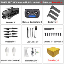 Load image into Gallery viewer, ZLRC SG906 PRO GPS Drone With 2-axis Anti-shake Self-stabilizing Gimbal WiFi FPV 4K Camera Brushless Dron Quadcopter VS F11 Pro
