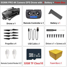 Load image into Gallery viewer, ZLRC SG906 PRO GPS Drone With 2-axis Anti-shake Self-stabilizing Gimbal WiFi FPV 4K Camera Brushless Dron Quadcopter VS F11 Pro
