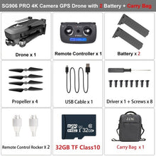 Load image into Gallery viewer, ZLRC SG906 PRO GPS Drone With 2-axis Anti-shake Self-stabilizing Gimbal WiFi FPV 4K Camera Brushless Dron Quadcopter VS F11 Pro
