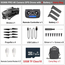 Load image into Gallery viewer, ZLRC SG906 PRO GPS Drone With 2-axis Anti-shake Self-stabilizing Gimbal WiFi FPV 4K Camera Brushless Dron Quadcopter VS F11 Pro
