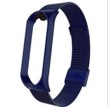 Load image into Gallery viewer, Strap For Xiaomi Mi Band 3 4 Wrist Metal Bracelet Screwless Stainless Steel MIband for Mi Band 4 3 5 Strap Wristbands Pulseira

