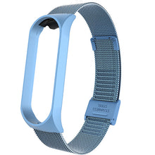 Load image into Gallery viewer, Strap For Xiaomi Mi Band 3 4 Wrist Metal Bracelet Screwless Stainless Steel MIband for Mi Band 4 3 5 Strap Wristbands Pulseira
