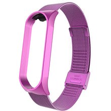 Load image into Gallery viewer, Strap For Xiaomi Mi Band 3 4 Wrist Metal Bracelet Screwless Stainless Steel MIband for Mi Band 4 3 5 Strap Wristbands Pulseira
