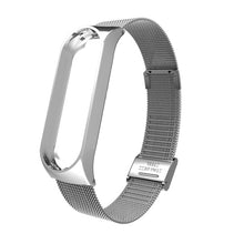 Load image into Gallery viewer, Strap For Xiaomi Mi Band 3 4 Wrist Metal Bracelet Screwless Stainless Steel MIband for Mi Band 4 3 5 Strap Wristbands Pulseira
