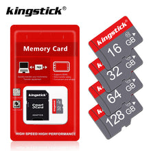 Load image into Gallery viewer, With free adapter Micro sd card 32GB 16GB 8GB Flash mini SD Memory Card 64 GB 128GB Microsd TF card Class10 cartao de memoria
