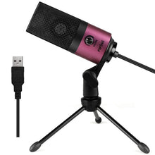 Load image into Gallery viewer, Fifine Metal USB Condenser Recording Microphone For Laptop.используйте этот промокод магазинаFIFINE300,Получите скидку300руб.
