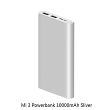 Load image into Gallery viewer, New Xiaomi Mi Power Bank 3 10000 mAh External Battery portable charging Quick Charge 10000mAh Powerbank Supports 18W Charging
