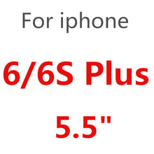 Load image into Gallery viewer, 2Pcs Tempered Glass On 6 6s 7 8 XS Max X XR Screen Protector Protection Film for iPhone 4 4s 5 5s 5C SE Glass Screen Cover Case
