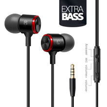 Load image into Gallery viewer, Duszake S320 Stereo Bass Headphone In-Ear 3.5MM Wired Earphones Metal HIFI Earpiece with MIC for Xiaomi Samsung Huawei Phones
